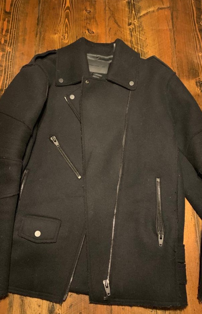 Alexander Wang for H&M wool motor coat